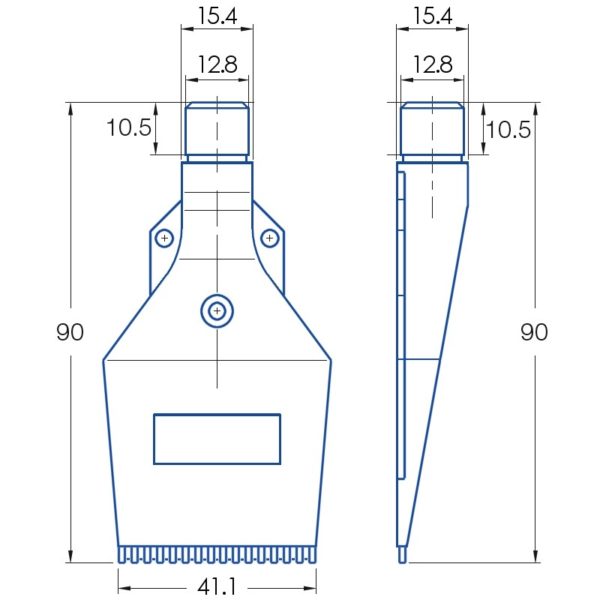 Boquilla y Jets de soplado de plastico ABS-41